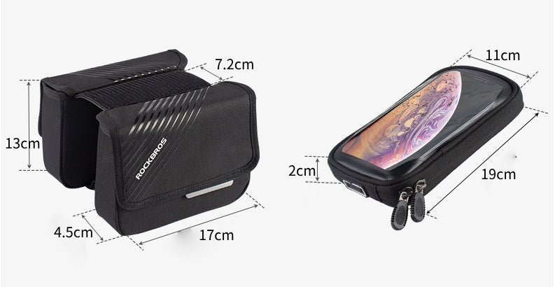 Bolsa de sillín para bicicletas eléctricas