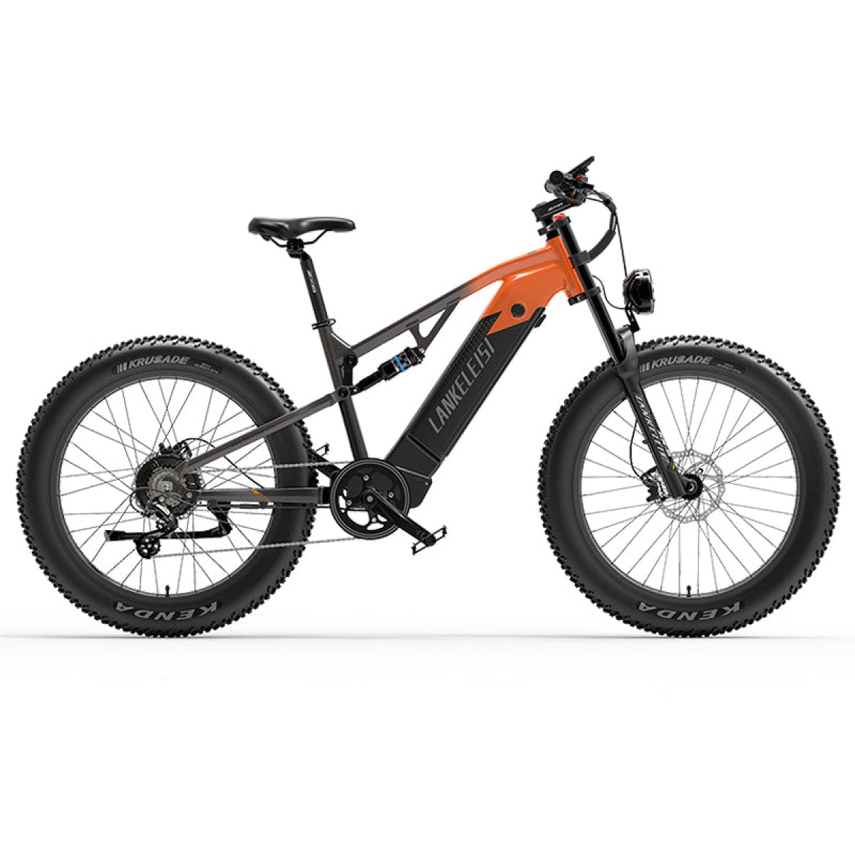 LANKELEISI RV800 Plus Bicicleta de montaña eléctrica con motor Bafang de 750 W de alta calidad